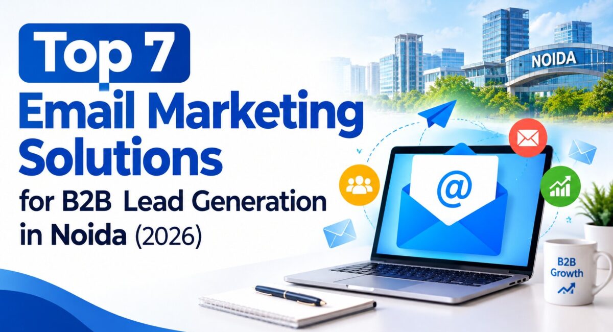Top 7 Email Marketing Solutions for B2B Leads in Noida