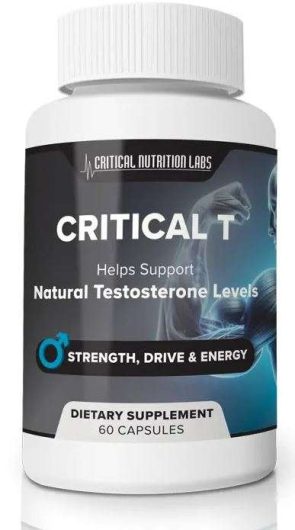 Critical T: The Ultimate Natural Testosterone Booster for Men