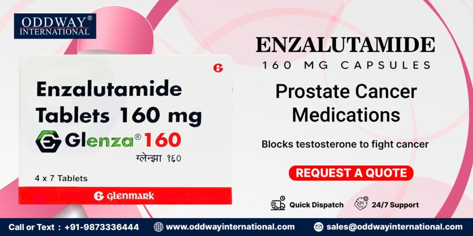 Save Up to 30% on Enzalutamide 160 mg – Direct from India’s Leading Ex