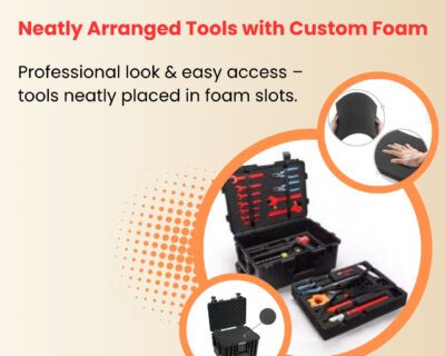 Neatly-Arranged-Tools-with-Custom-Foam