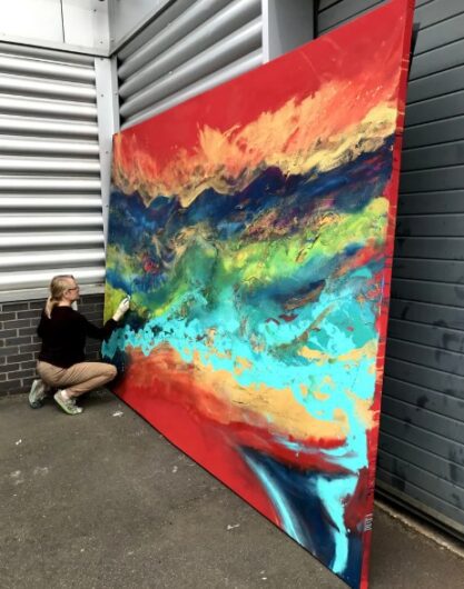 Get Stunning Large Painted Canvas Art for Your Walls
