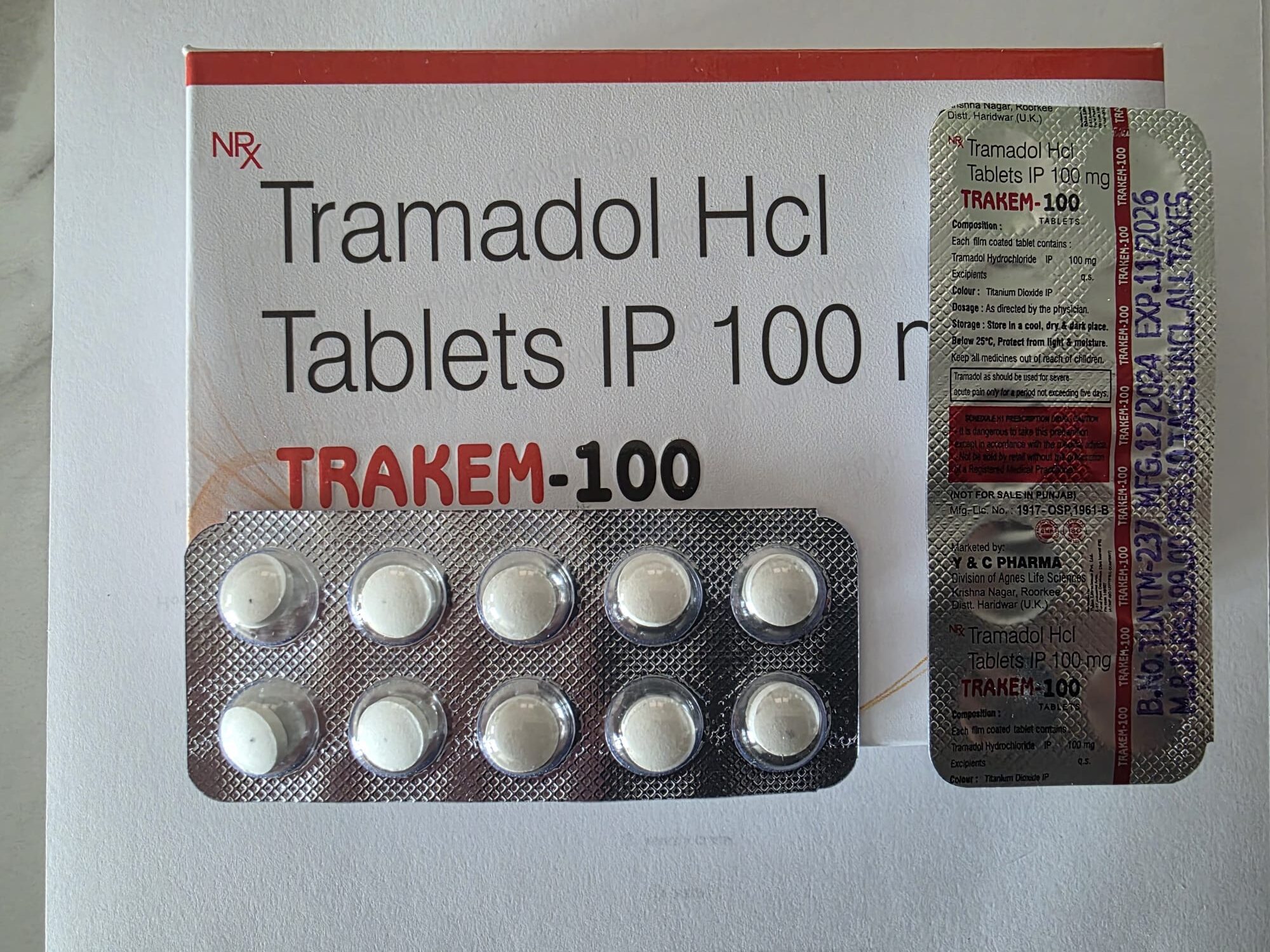 Get Tramadol Pain Relief Tablets Online in the UK From ZopicloneTablet