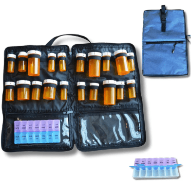Get Compact Medication Travel Bag for Easy Organization