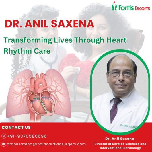 Dr.Anil Saxena Cardiologist Fortis Escorts Delhi