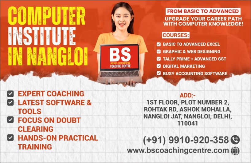 Best Computer Institute in Nangloi for Career Growth