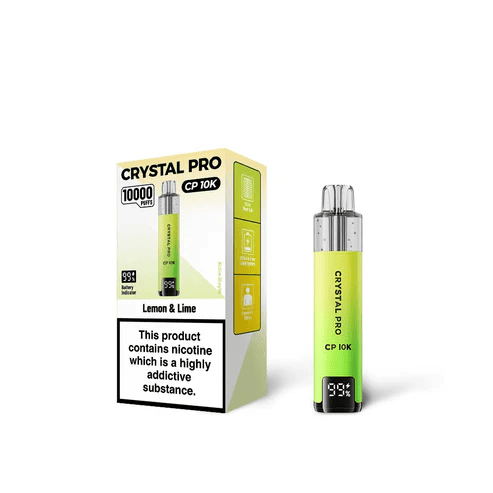Crystal Pro 10000 Box of 5 Reliable Long-Lasting Vape