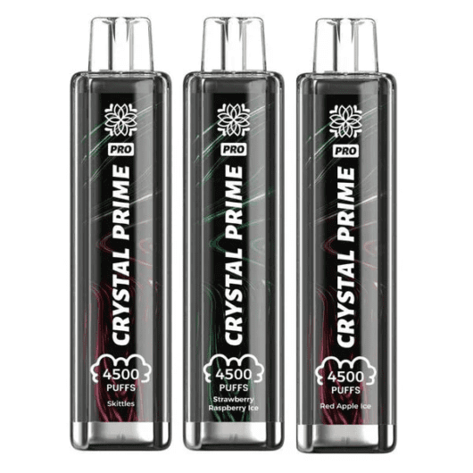 Crystal Prime Pro 4500 Box of 10 Reliable Disposable Vape