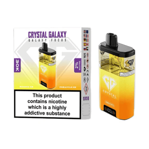 Crystal Galaxy Focus 30000 Box of 5 | Disposable Vape Wholesale