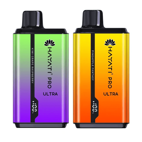 Hayati Pro Ultra 15000 Box of 10 Long-Lasting Disposable Vape