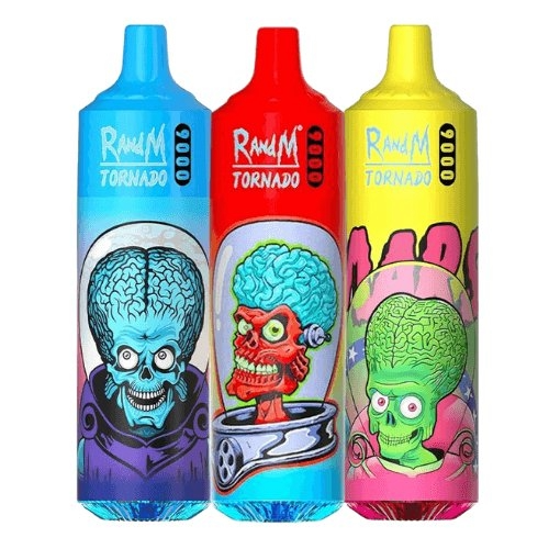 R and M Tornado 9000 Box of 10 Powerful Disposable Vape
