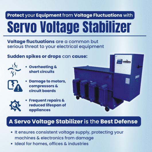 Reliable Servo Voltage Stabilizer Manufacturer in Punjab
