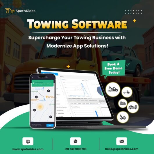 Launch Your On-Demand Tow Truck App with SpotnRides!