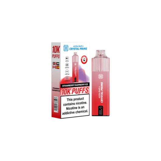 Crystal Prime Aura 10000 Box of 5 Premium Vaping Experience