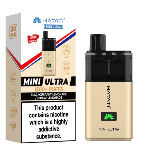 Hayati Mini Ultra 1500 Box of 5 | Disposable Vape Wholesale