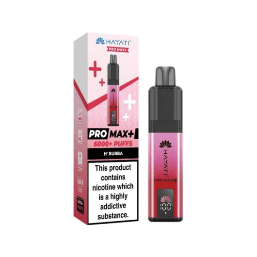 Hayati Pro Max Plus 6000 Box of 5 Long-Lasting Disposable Vape