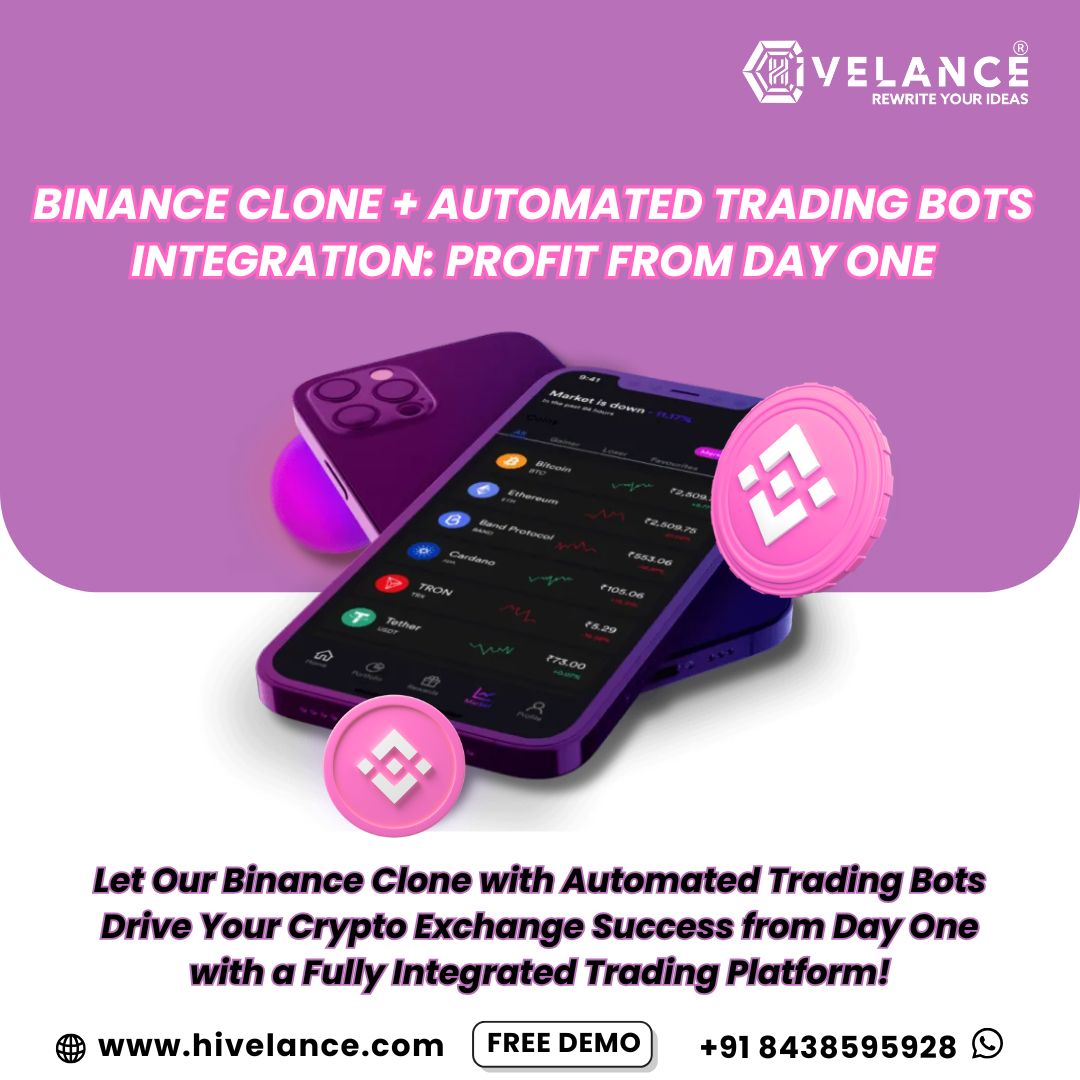 Binance Clone + Automated Trading Bots Integration: Profit from Day On