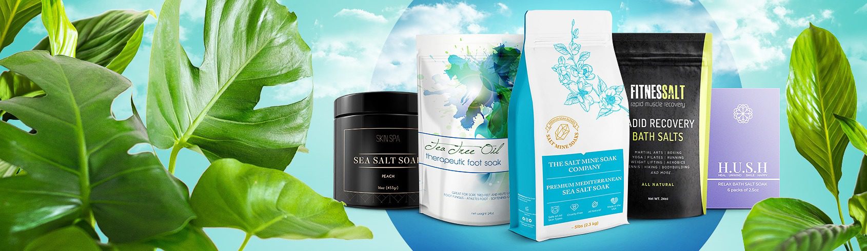 Bulk Bath Salt Soaks | Midwest Sea Salt Co. Spa Therapeutics