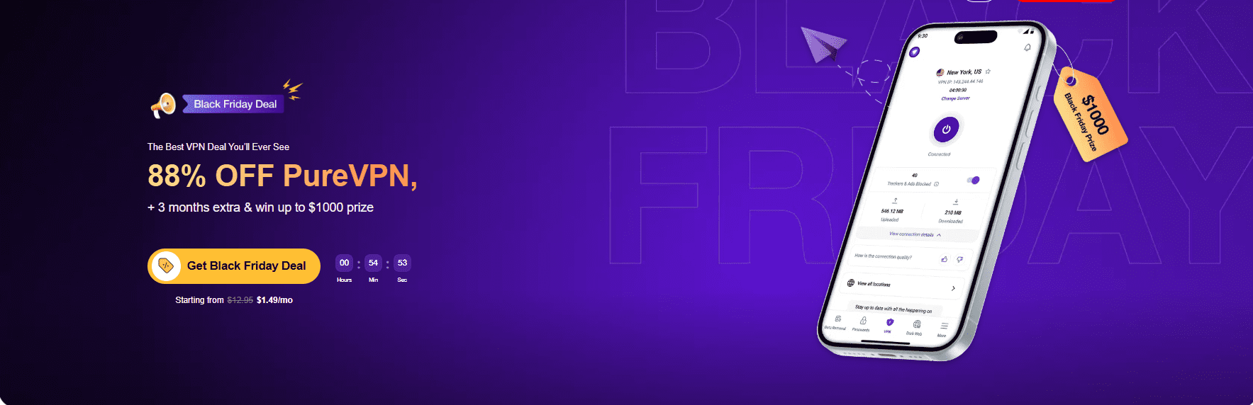 PureVPN Black Friday Sale – Up to 88% OFF!