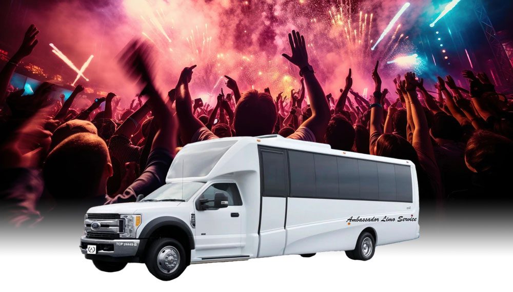 San Francisco Party Bus Rental by Ambassador Limousines