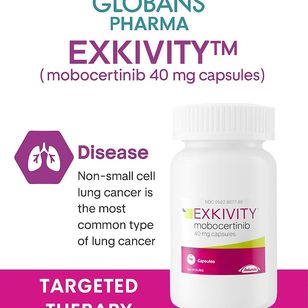 Manage NSCLC with Exkivity 40mg Capsule