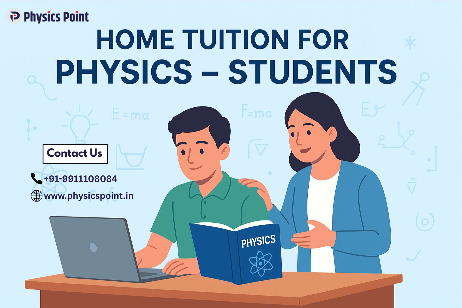 Top Physics Home Tuition for CBSE & ISC Students