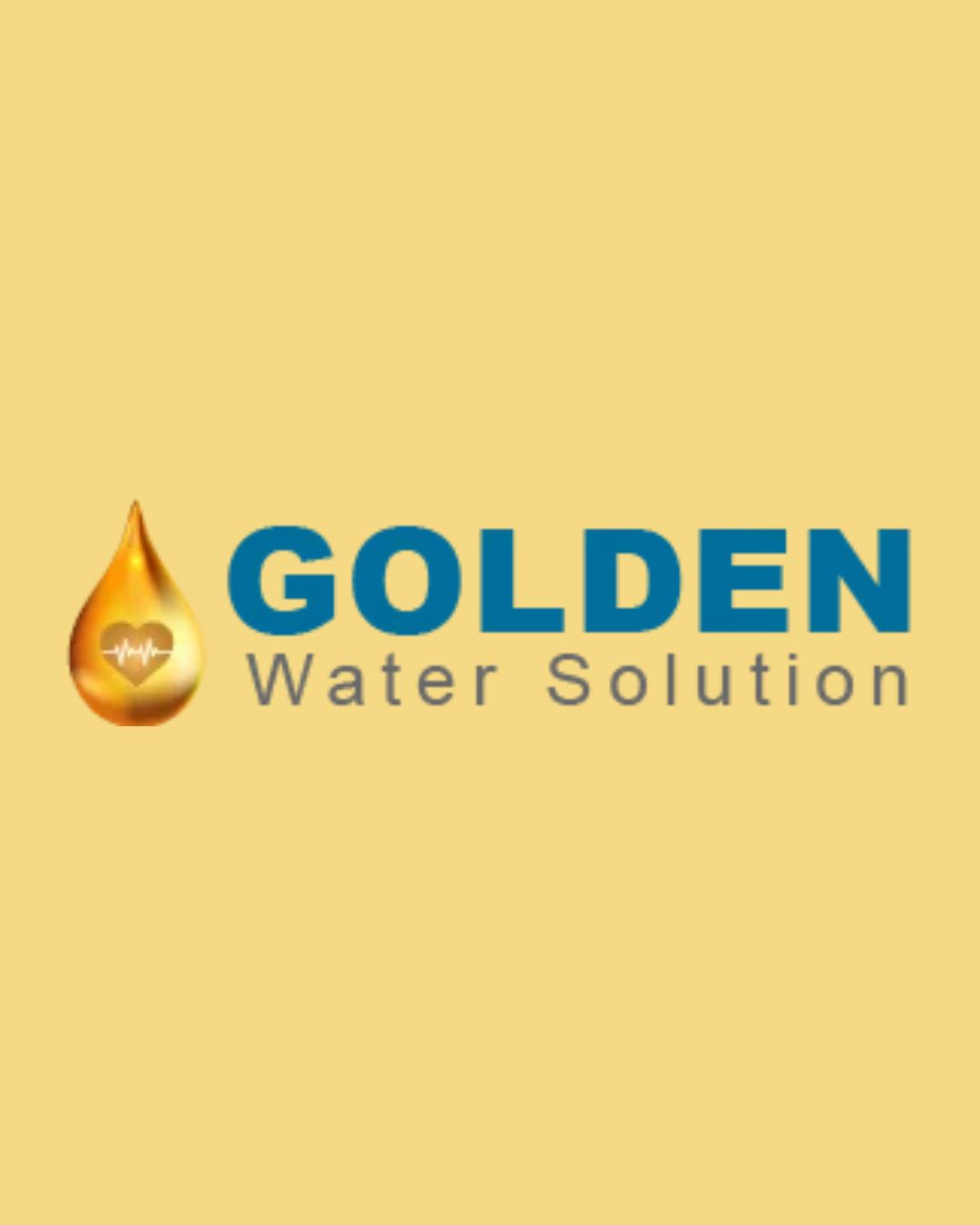 Golden water solution