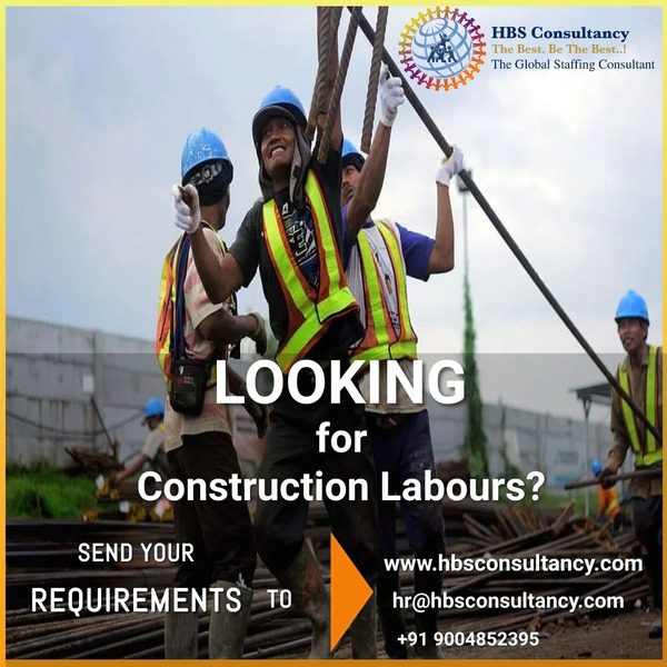 Construction worker recruitment services