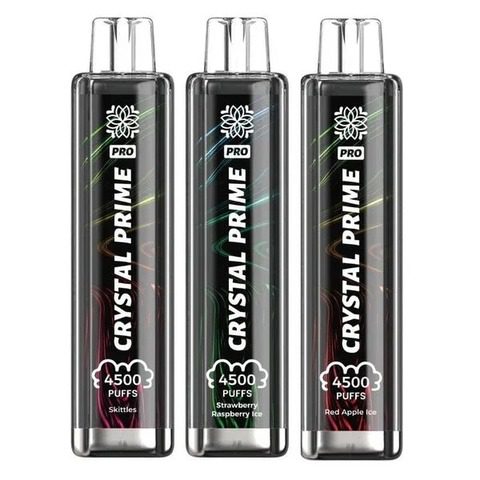 Crystal Prime Pro 4500 Puffs Box of 10