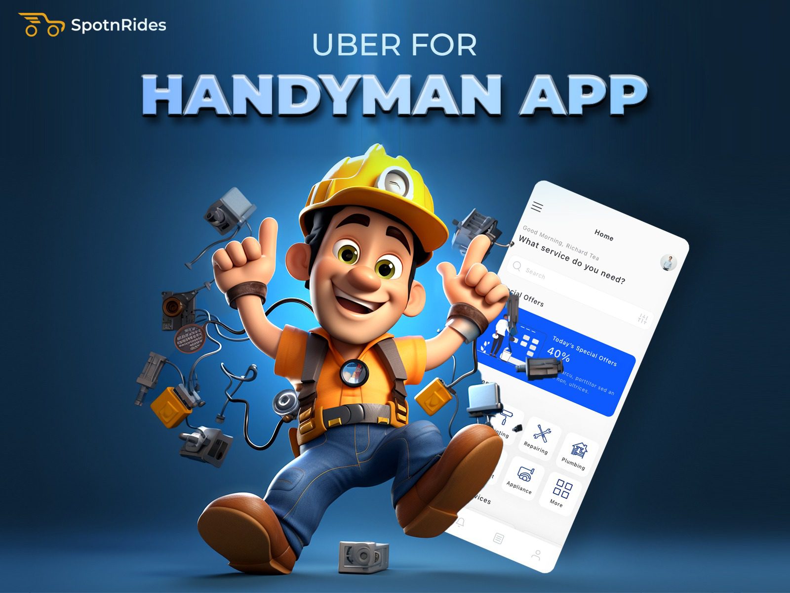 Launch Your Uber for Handyman App in Algeria