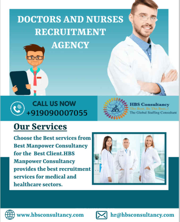 Medical staff recruitment services