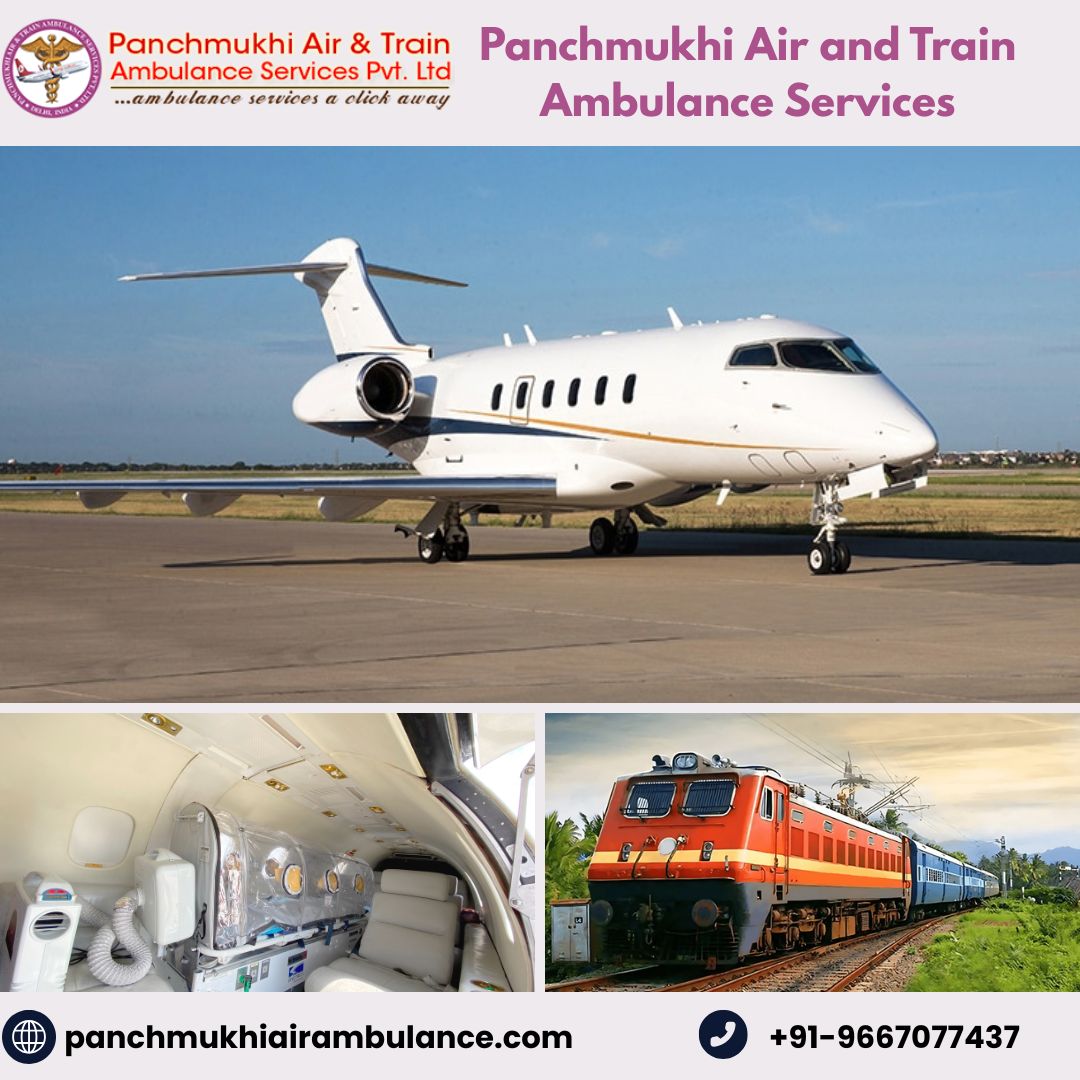 Hire an Air Ambulance in Patna with a Unique Medical Setup