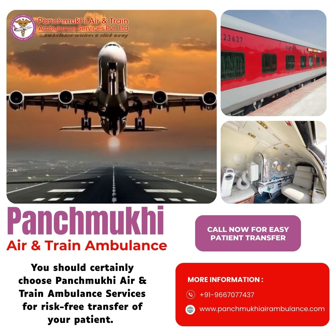 Choose Air Ambulance from Patna with Splendid Medical System