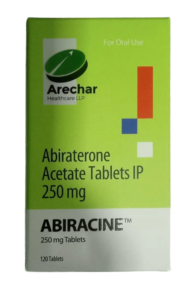 Treatment of Prostate Cancer with Abiracine 250mg Tablet