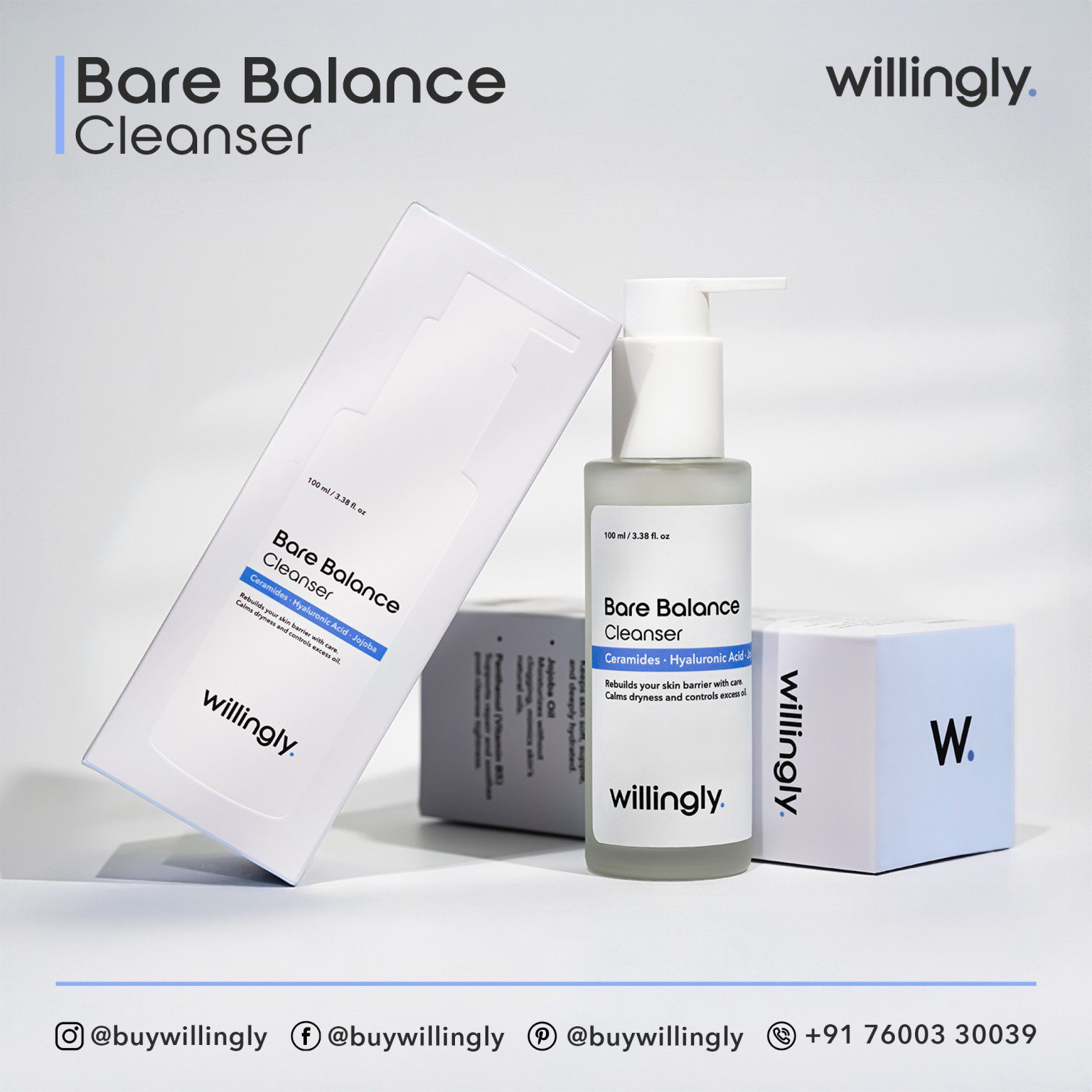 How does Bare Balance Cleanser help maintain healthy skin?