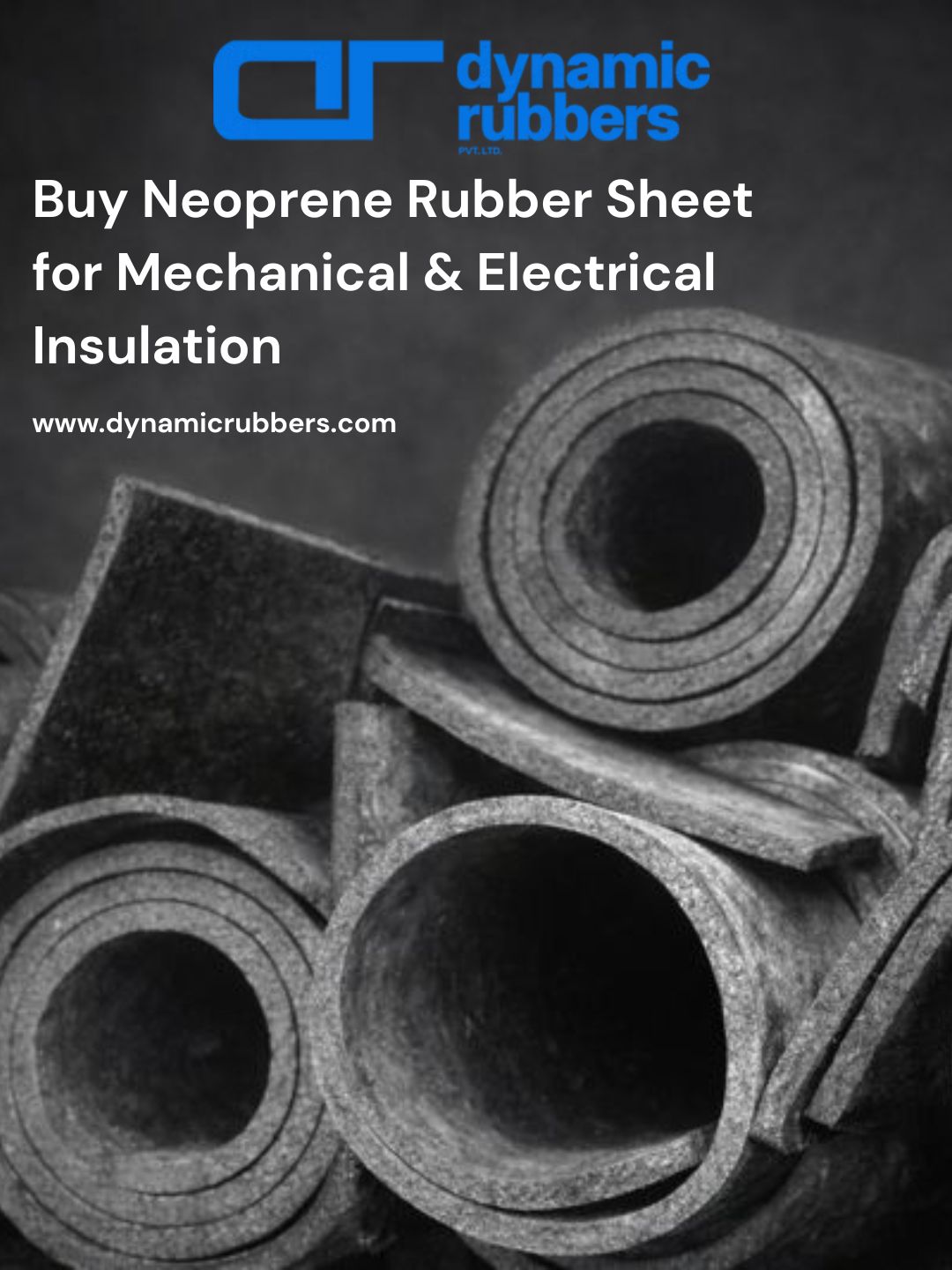 Buy Neoprene Rubber Sheet for Mechanical & Electrical Insulation