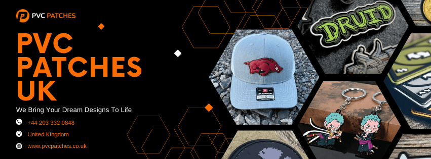 Online Customised PVC Patches for Fashion Branding in United Kingdom