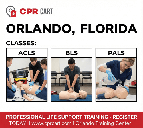 AHA CPR, BLS, ACLS & PALS Certification – Orlando Fast Track Station