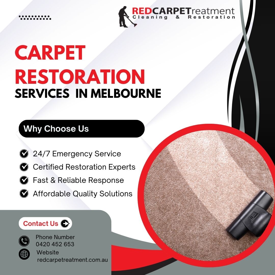 Professional Carpet Restoration Services in Melbourne