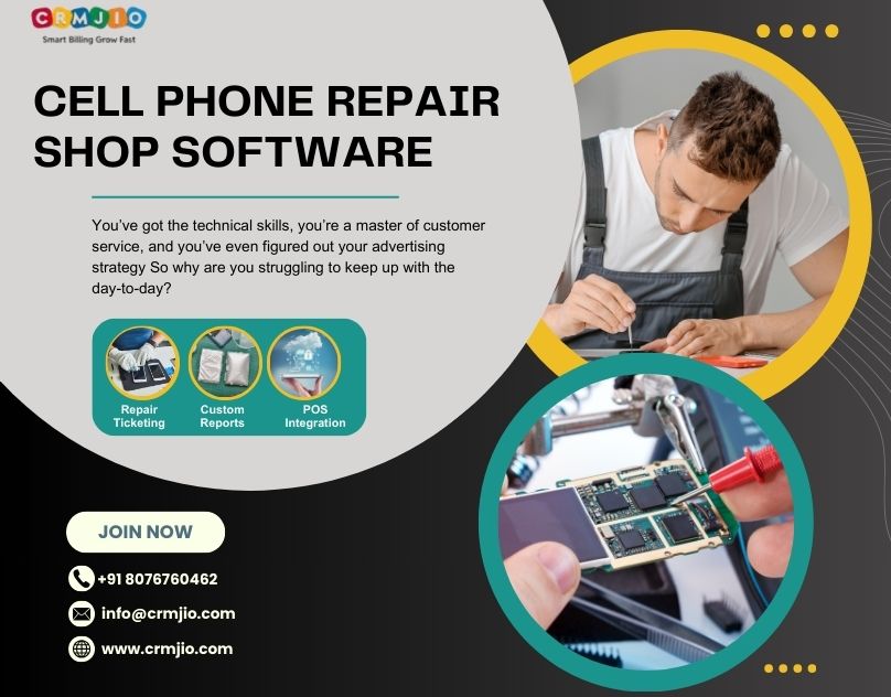 Cell Phone Repair Shop Software