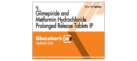 Glucohert-M2 Tablet PR for Type 2 Diabetes – Order Now | Hertz Pharma