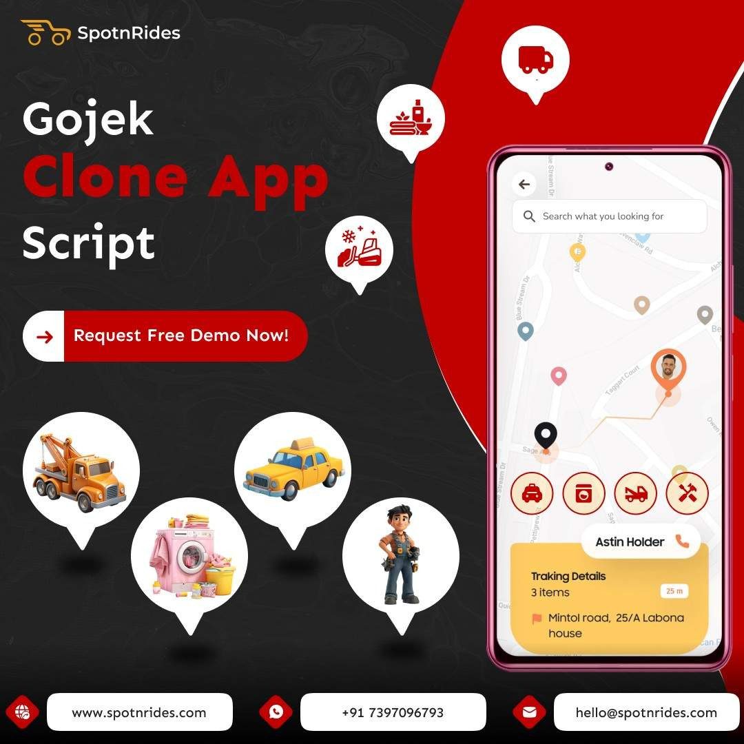 Gojek Clone App – Build a Multi-Service On-Demand Platform
