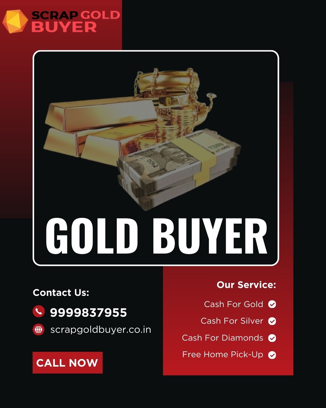 Sell Gold From Home in Gurgaon