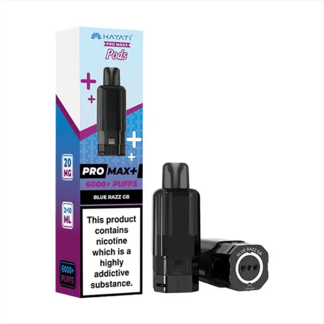 Hayati Pro Max Plus 6000 Pods Box of 5