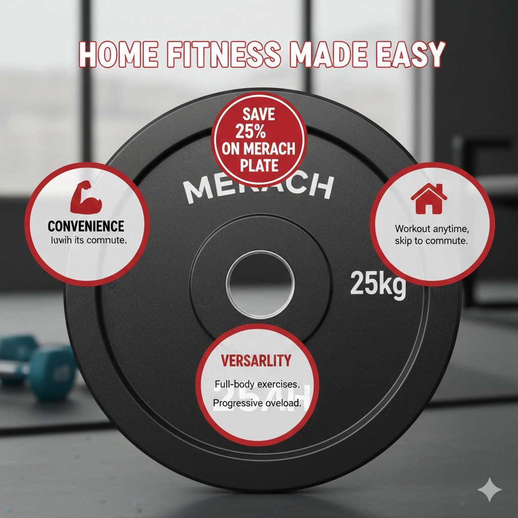 Lose Weight Faster – Merach Vibration Plate 25% OFF