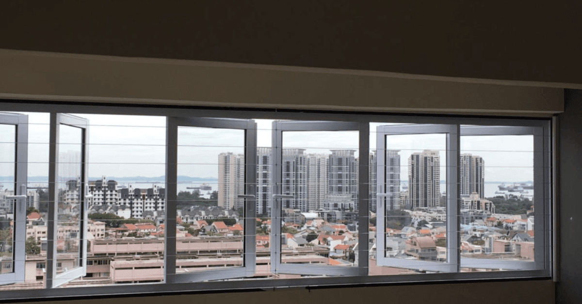 Invisible Window Grill