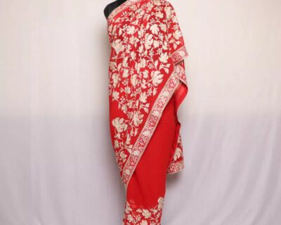 Kashmiri-Embroidery-Saree