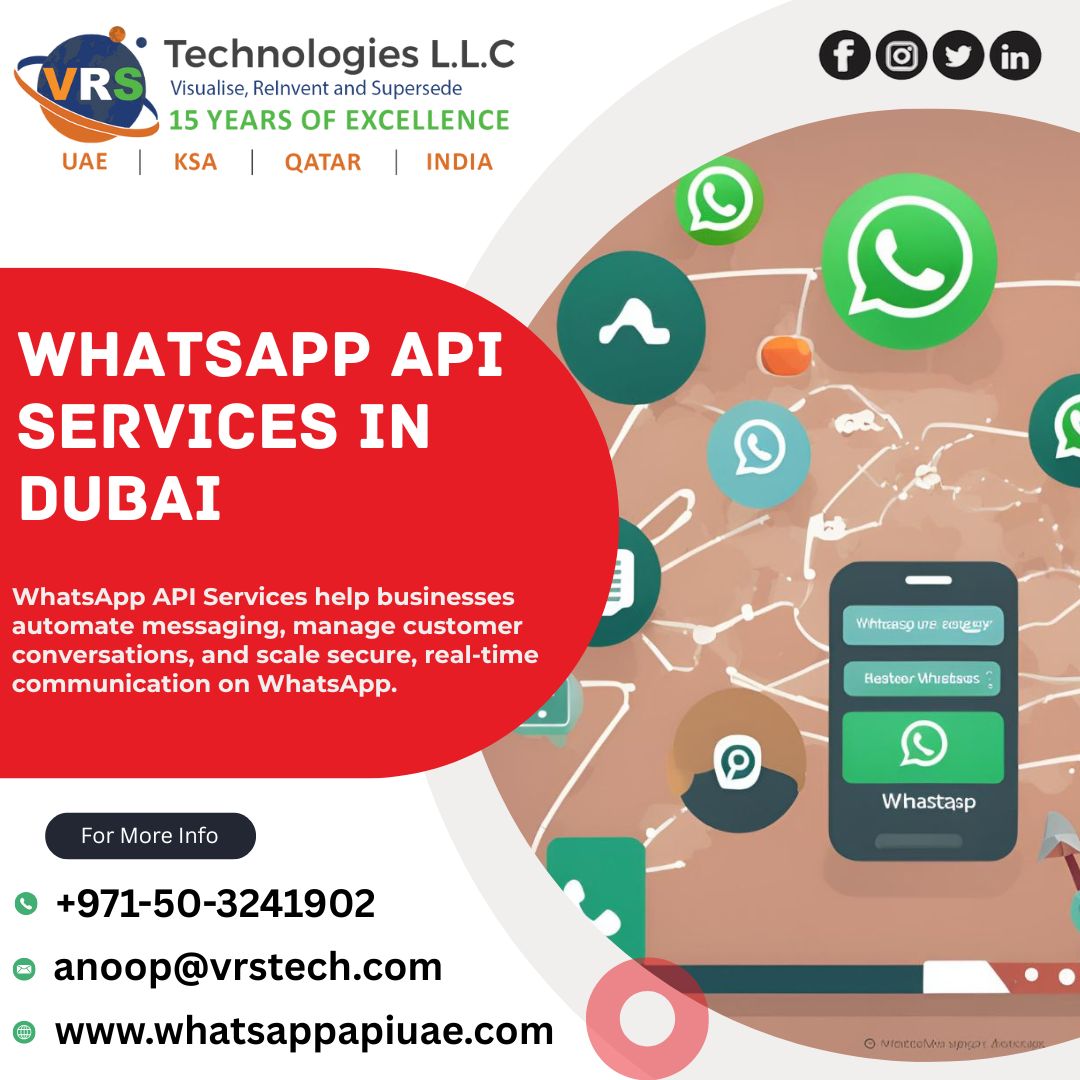 5 Reasons to Choose WhatsApp API Services in Dubai