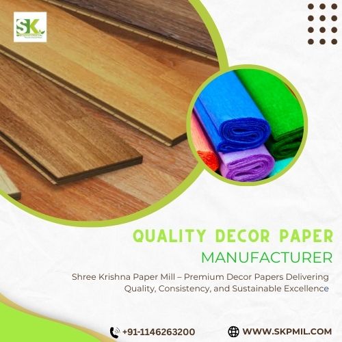 Quality Decor Paper Manufacturers in India
