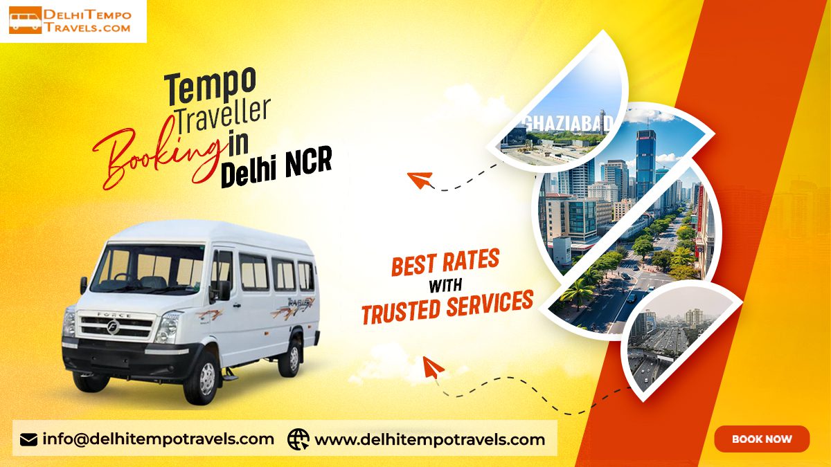 Comfortable Group Travel with Tempo Traveller and Urbania Van on Rent
