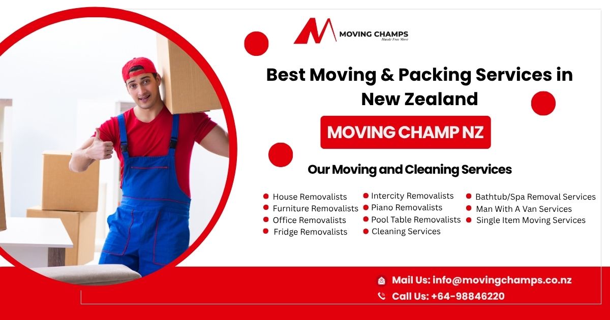 Moving Champs NZ – Expert Auckland Moving & Packing Services